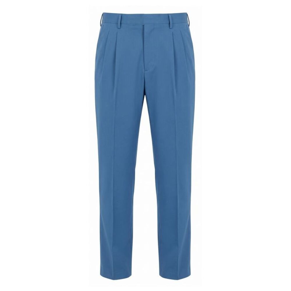 Malo Blue Cotton Men's Men's Pants